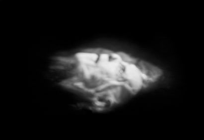 Scott McMahon: [Un]Seen: portrait of donor made with the lens from his left eye