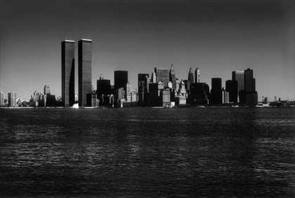 Martin E. Rich: World Trade Center and Sailboat