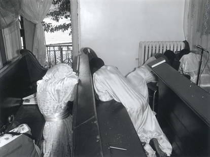 Thomas Roma: Untitled, from the series Come Sunday: Thomas Roma: Untitled, from the series Come Sunday, 1991, silver print, signed and dated verso, Image size: 9.5" x 12.75"; Sheet Size: 11" x 14".