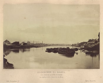 Ildefonse Rousset: LeCoucher du Soleil