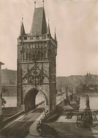 Unknown: The Charles Bridge and Old Tower, Prague