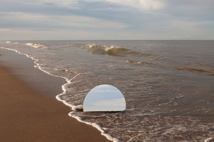 Keith Sharp: Mirror and Waves, Cape Henlopen State Park, DE