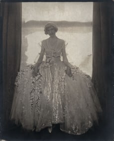 Vogue Magazine Photographer: Woman in Gown