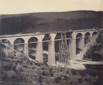 Auguste Hippolyte Collard: Viaduct Repair, Xeztigny, France