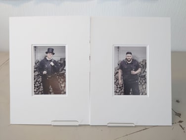 Thomas Kellner: Nr.36s,Schornsteinfegermeisterin aus der Serie: Facetten der Grobstadt. Eine Hommage