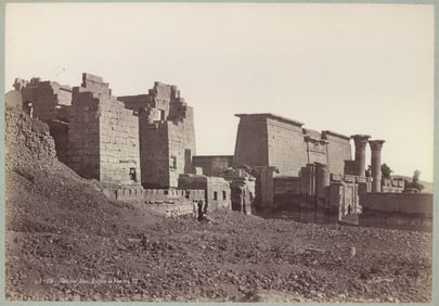 Henri Bechard: Medinet Abou, Edifice de Rameses III