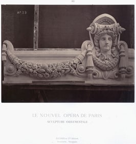 Louis-Emile Durandelle: Le Nouvel Opera de Paris, Sculpture Ornamentale