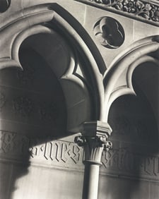 Lincoln H. Turner: Stonework Detail, Chapel of St. Martin (St. John's Cathedral)