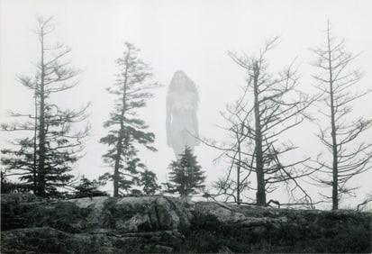 Charles and Liz Swedlund: Unititled [ghost image of nude woman in landscape]