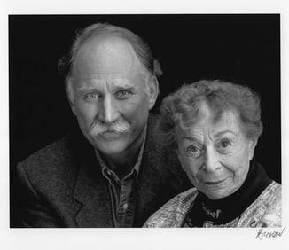 Abe Aronow: Sebastiao Salgado and Ruth Bernhard @ home of Michelle Vignes, SF, CA