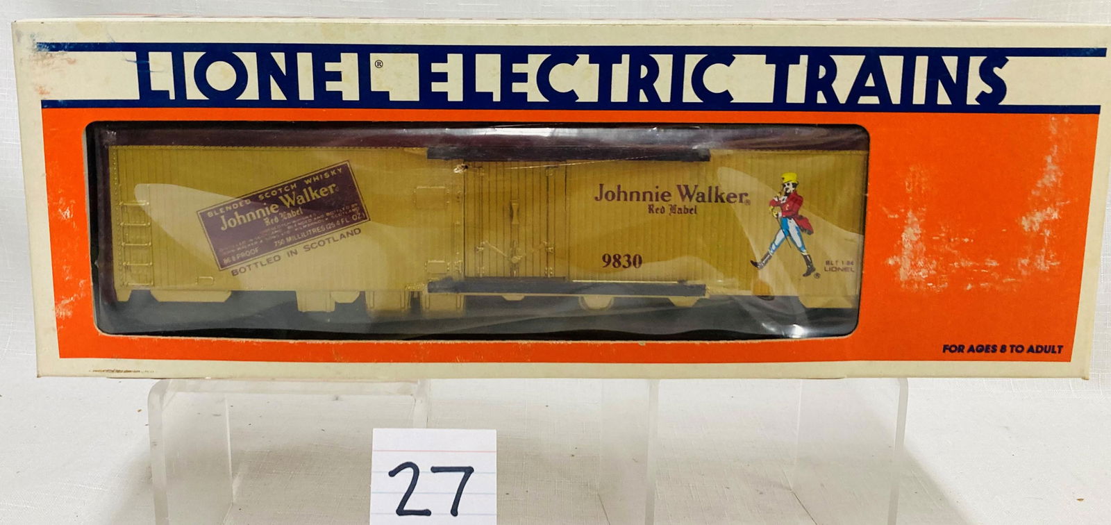 Lionel Johnny Walker Red Billboard Reefer with Original Box (1 of 2)