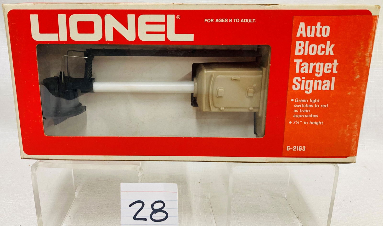 Lionel 2163 Auto Block Target Signal with Original Box (1 of 2)
