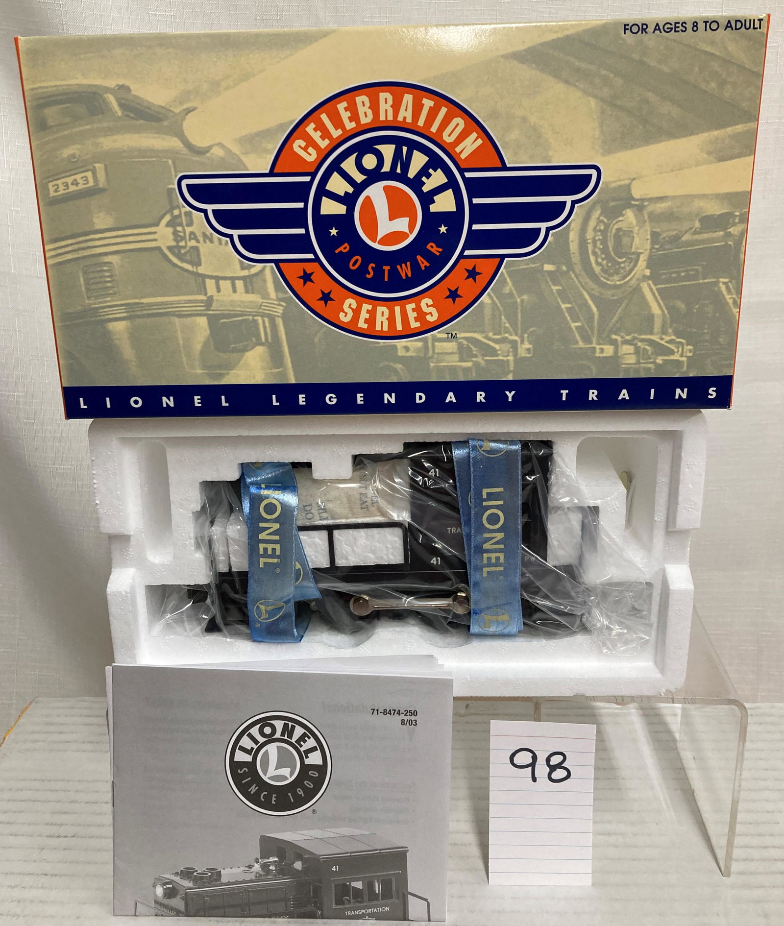 Lionel 18474 PW 41 Army Motorized Unit with Original Box: Lionel 18474 PW 41 Army Motorized Unit with Original Box, C10