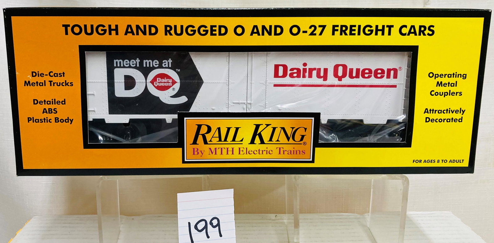 MTH 30-7835 Dairy Queen Modern Reefer with Original Box: MTH 30-7835 Dairy Queen Modern Reefer with Original Box, C10
