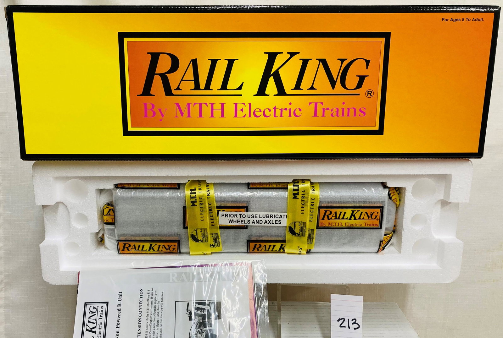 MTH 30-2452-3 Richmond, Fredericksburg & Potomac E8 Dummy B Diesel Loco w/ OB: MTH 30-2452-3 Richmond, Fredericksburg & Potomac E8 Dummy B Diesel Loco w/ OB, C10