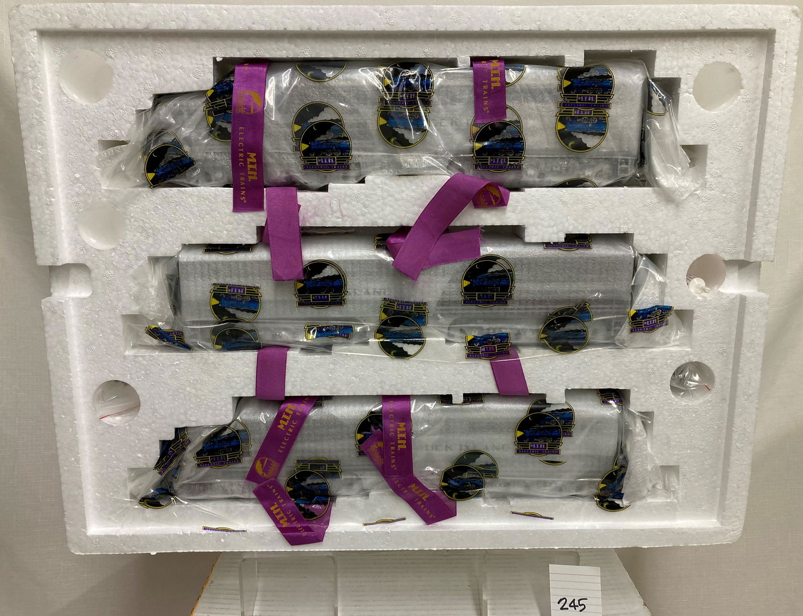 MTH 20-2390-1 Rock Island Alco PA ABA Diesel Locomotive Set w/ Proto Sound 2.0 & Original Box (1 of 4)