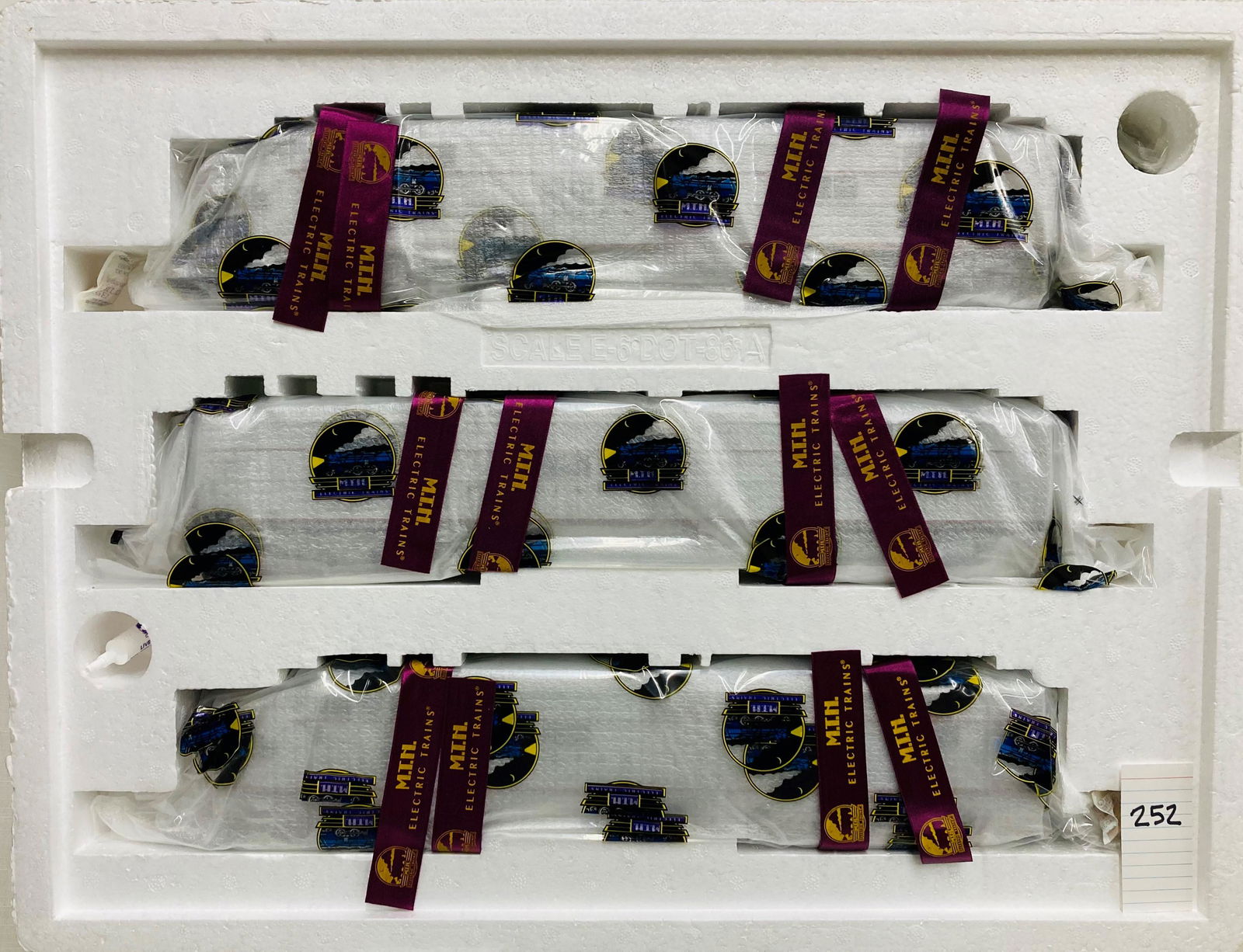 MTH 20-2359-1 Burlington E6 ABA Diesel Locomotives w/ Proto Sound 2.0 & Original Box (1 of 3)