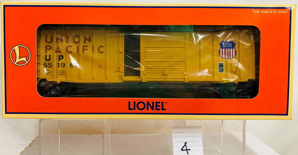 Lionel 17254 Union Pacific 50' Modern Box Car w/ OB: Lionel 17254 Union Pacific 50' Modern Box Car w/ OB, C10