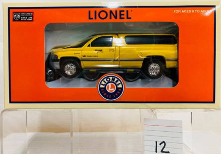 Lionel 18484 Dodge Track Inspection Vehicle w/ OB: Lionel 18484 Dodge Track Inspection Vehicle w/ OB, C10