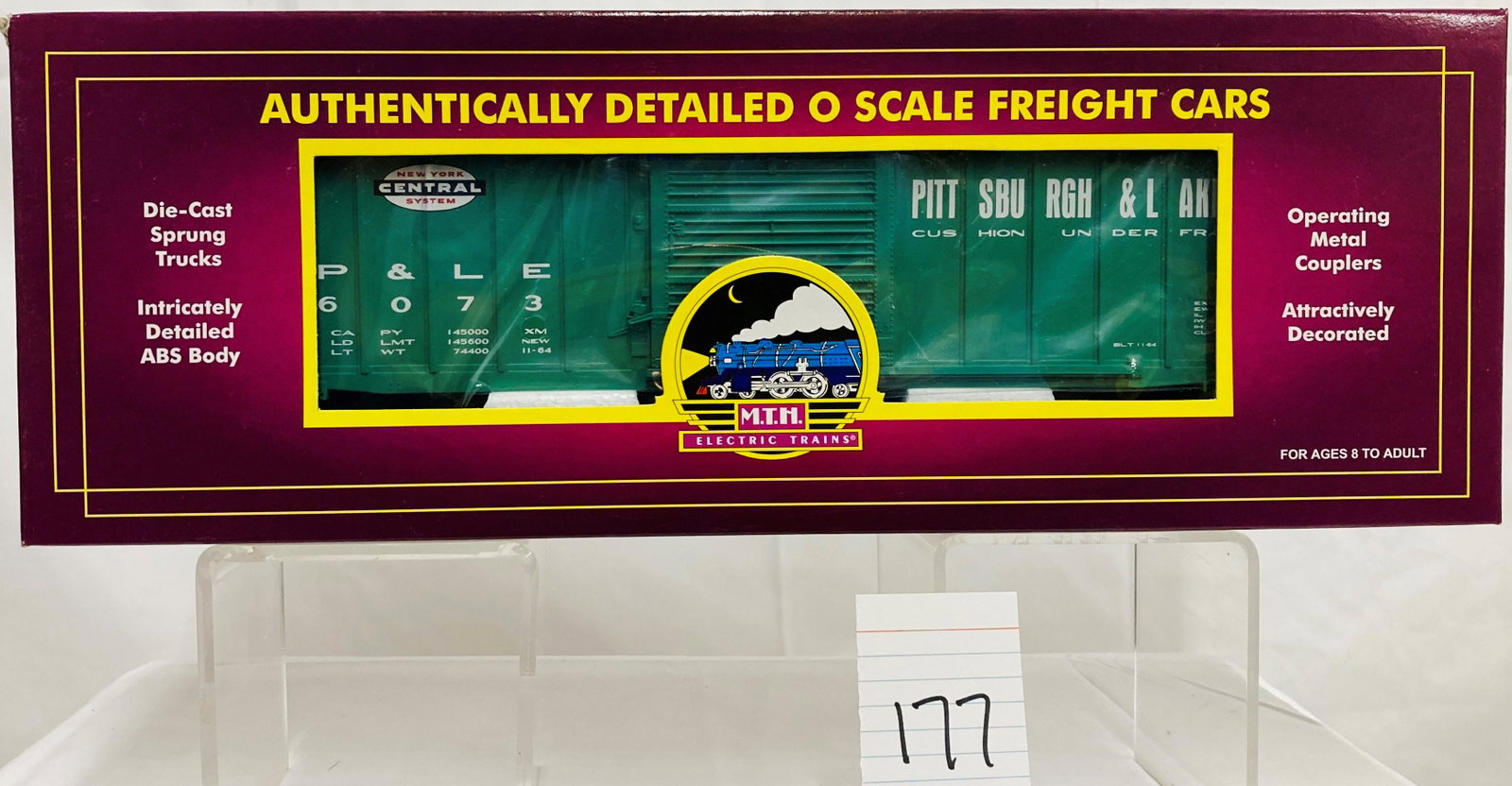 MTH 20-93132 NYC 50' Single Door Boxcar w/ OB: MTH 20-93132 NYC 50' Single Door Boxcar w/ OB, C10