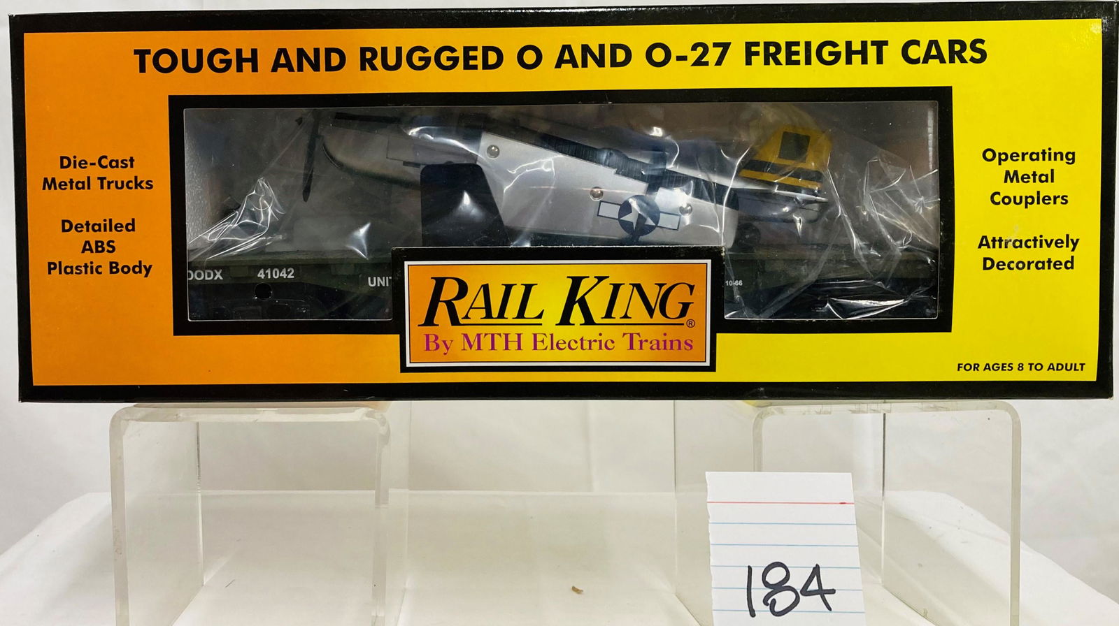 MTH 30-76230 US Army Flatcar w/ Airplane & OB (1 of 2)