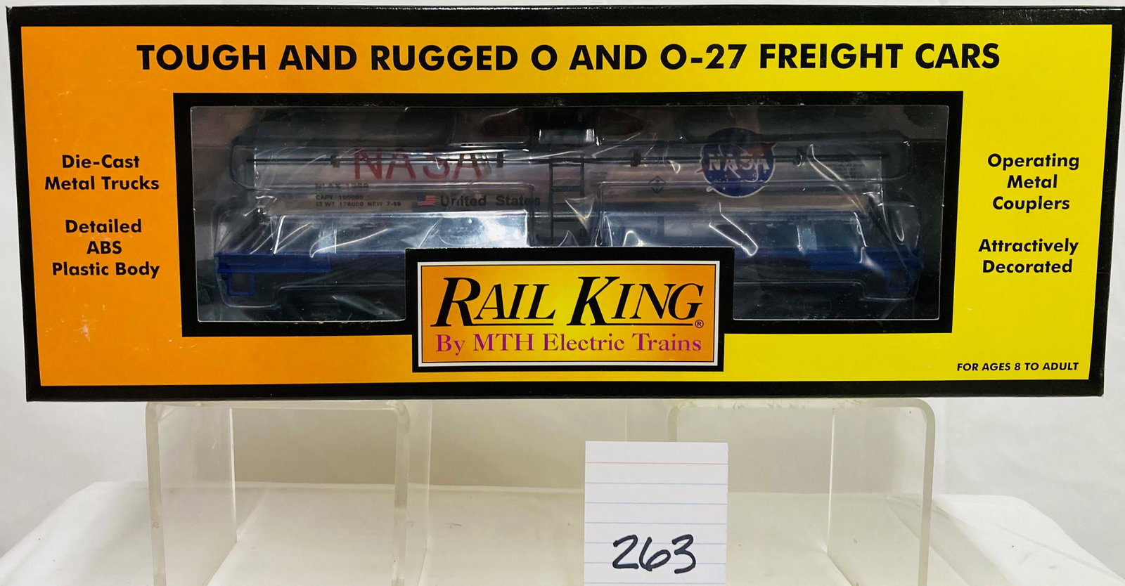 MTH 30-73212 NASA Tank Car w/ OB (1 of 2)