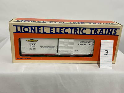 Lionel 9483 Manufacturers Railwat Boxcar w/ OB