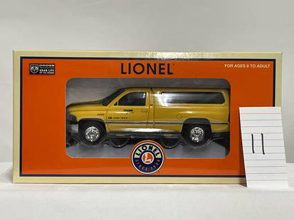 Lionel 18484 Dodge Track Inspection Vehicle w/ OB: Lionel 18484 Dodge Track Inspection Vehicle w/ OB, C10