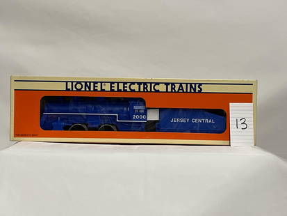 Lionel 18712 Jersey Central 2-4-0 Loocomtive & Tender w/ OB: Lionel 18712 Jersey Central 2-4-0 Loocomtive & Tender w/ OB, C10