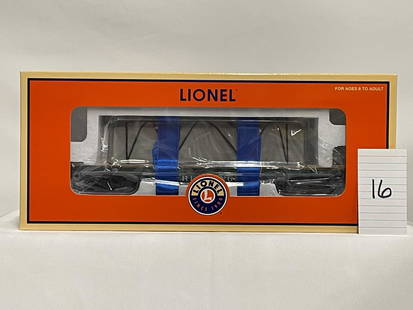 Lionel 27584 Reading 40' Flatcar w/ Covered Load & OB: Lionel 27584 Reading 40' Flatcar w/ Covered Load & OB, C10