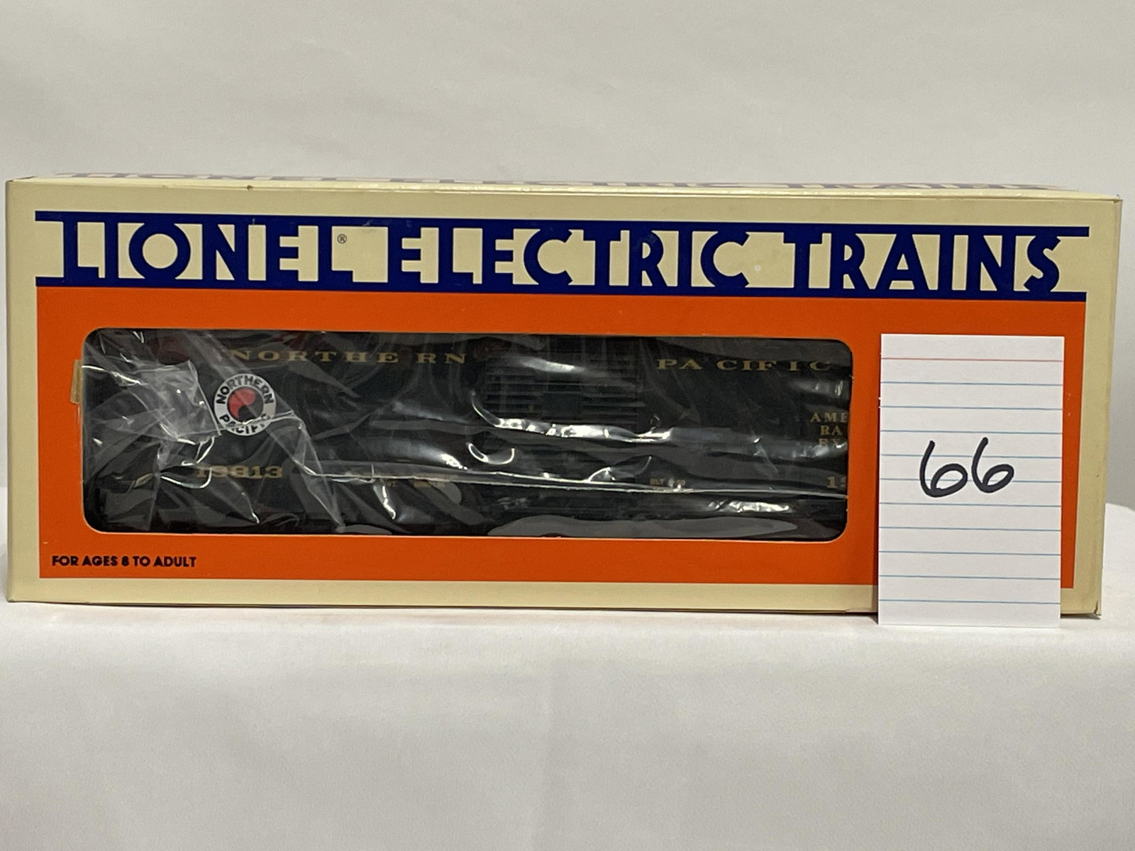 Lionel 19813 Northern Pacific Ice Car w/ OB: Lionel 19813 Northern Pacific Ice Car w/ OB, C10