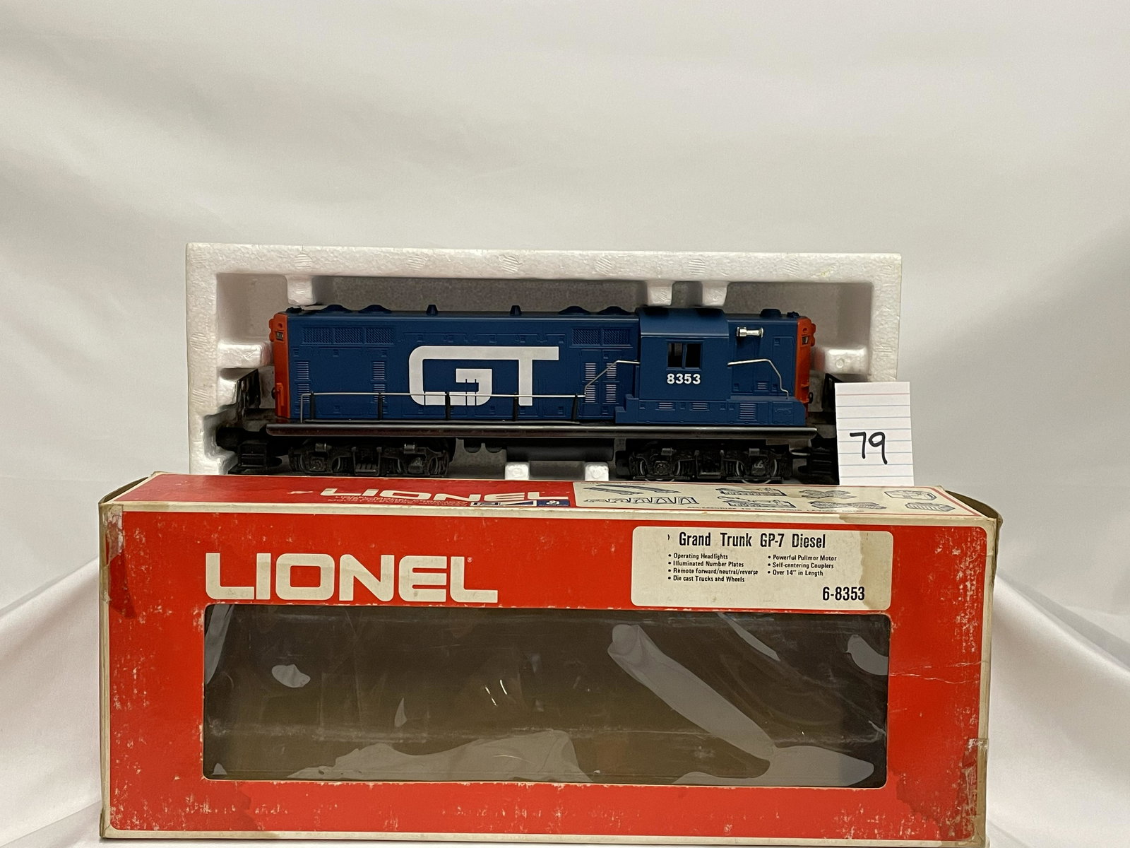 Lionel 8353 Grand Truck Powered GP-7 Diesel Locomotive w/ OB (1 of 3)