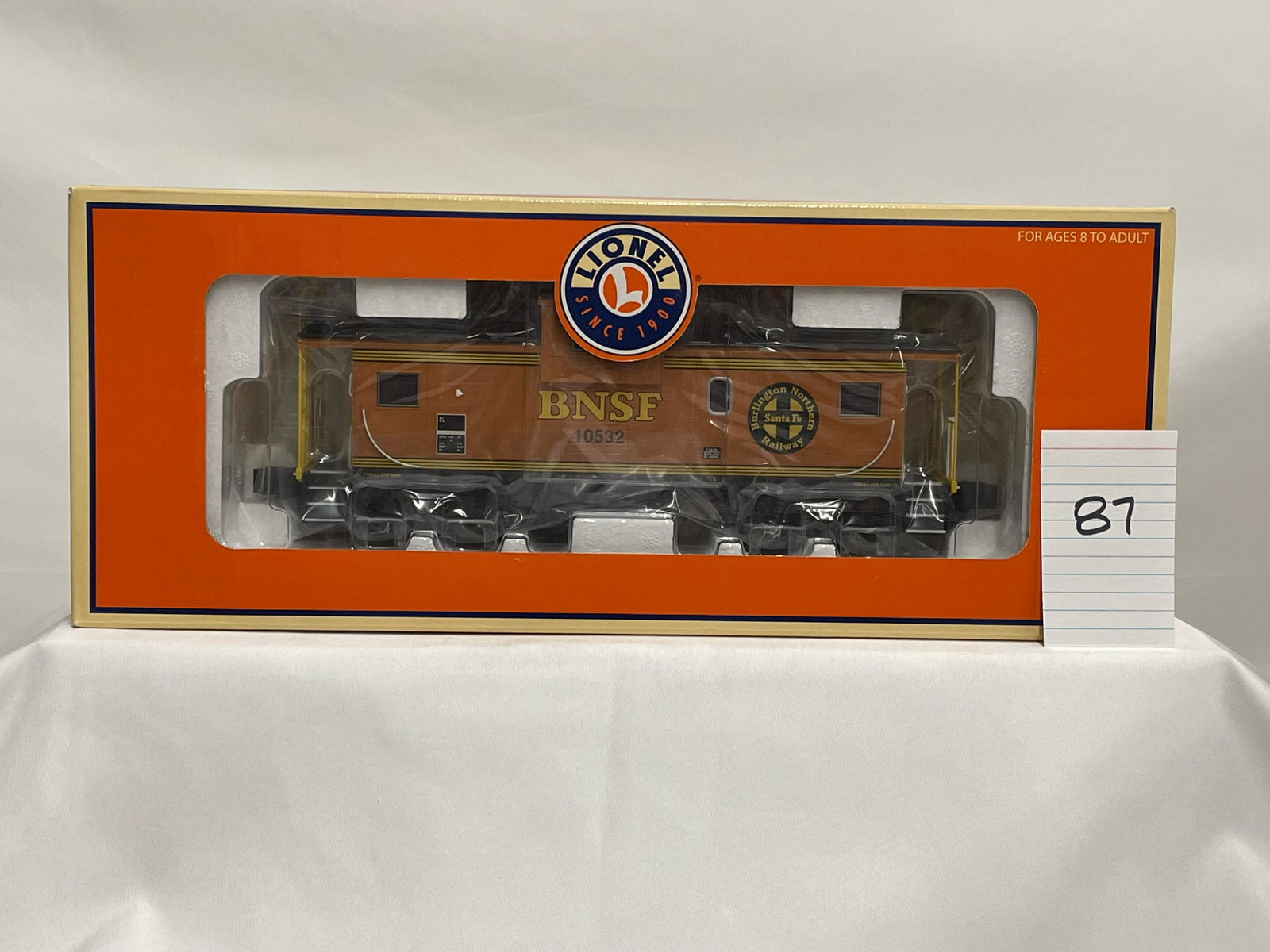 BNSF Extended Vision Caboose 3 rails échelle O MTH BNSF Extended Vision Caboose 3 rails échelle O MTH