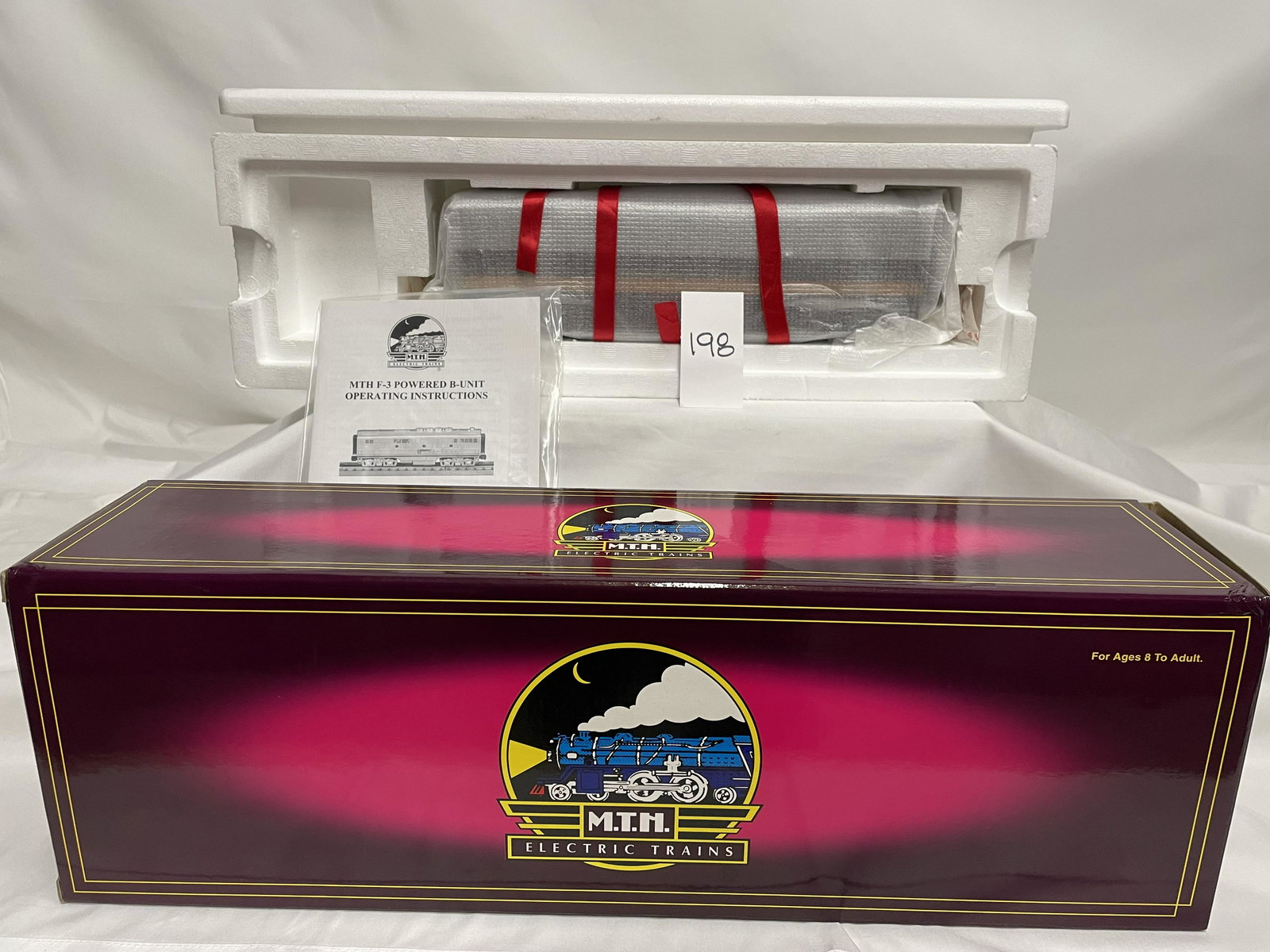 MTH 20-2152-4 Louisville & Nashville Powered F3 "B" Unit - 3 Rail Cab #701  w/ OB (1 of 3)