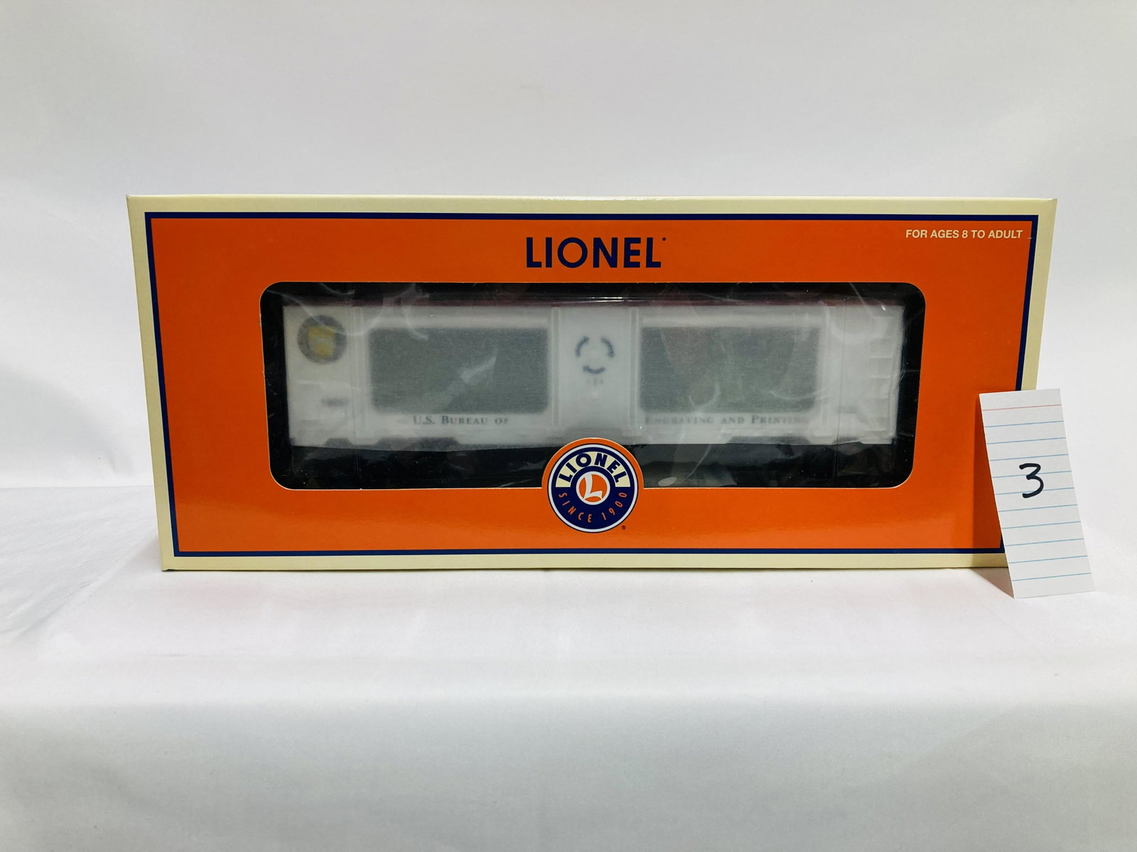 Lionel 19697 Bureau of Engraving and Printing Mint Car w/ OB: Lionel 19697 Bureau of Engraving and Printing Mint Car w/ OB, C10