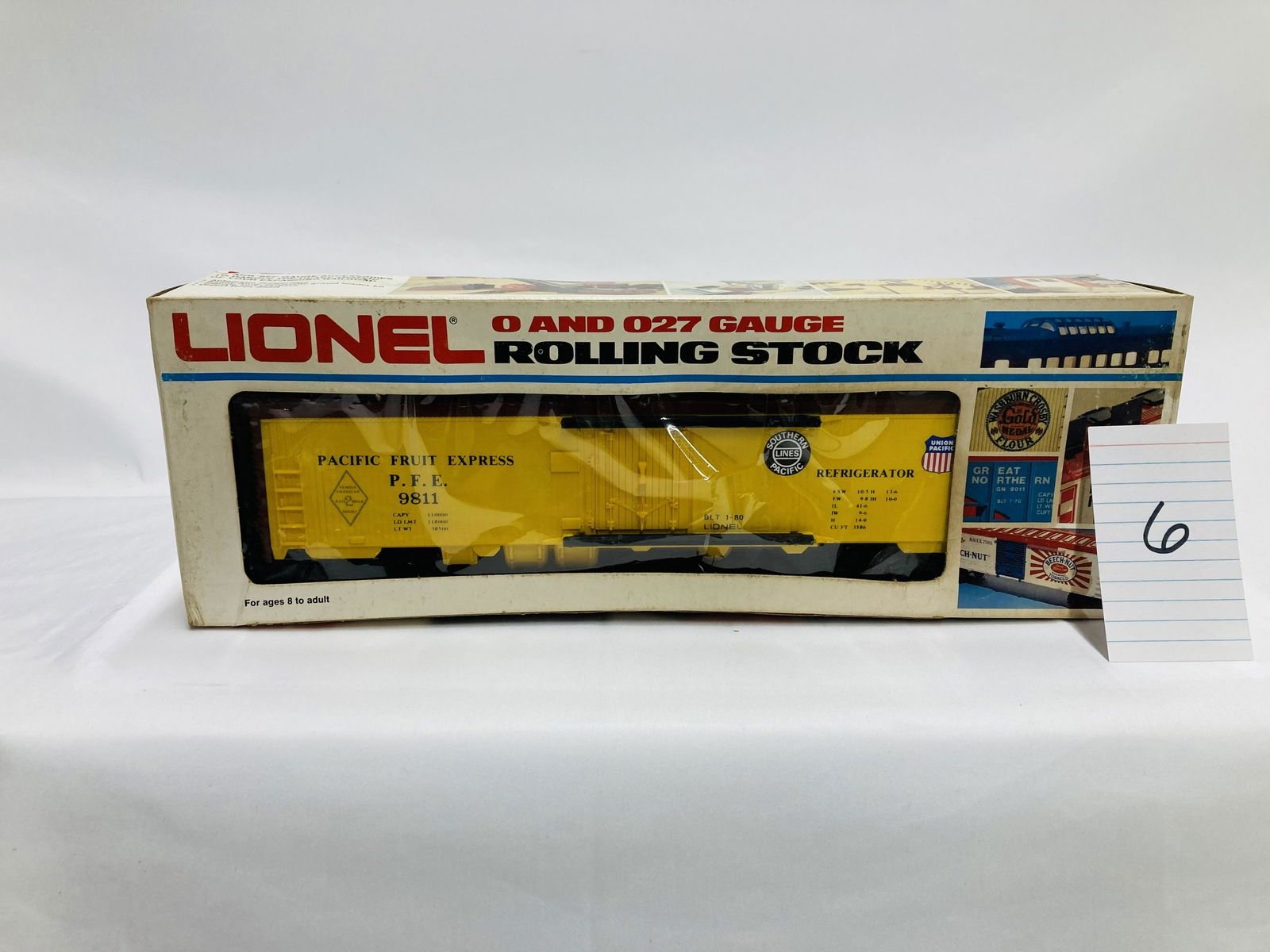 Lionel 9811 Famous American Railroad Union Pacific Reefer w/ OB (1 of 2)