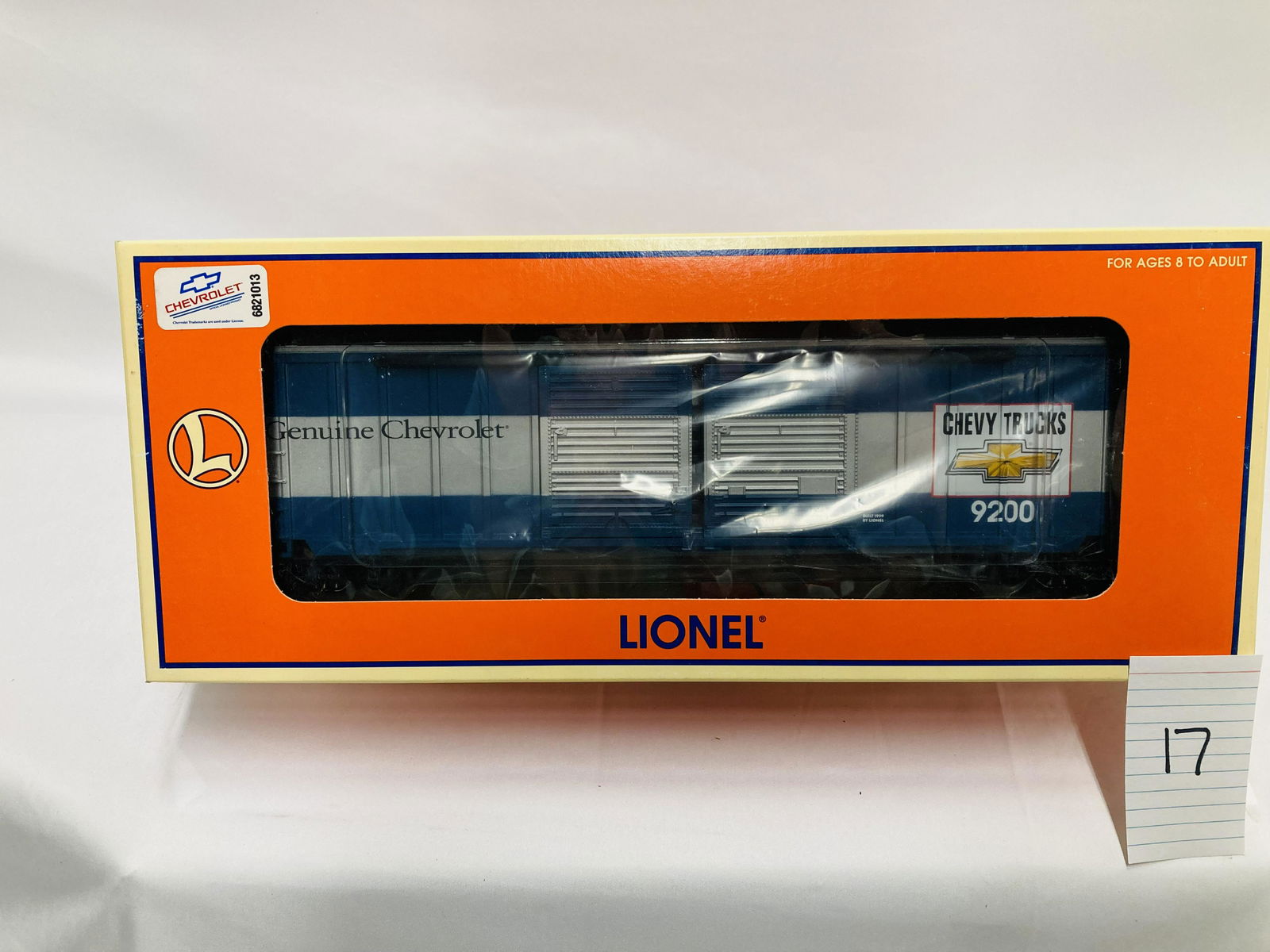 Lionel 17255 Chevy Double Door Boxcar w/ OB (1 of 2)