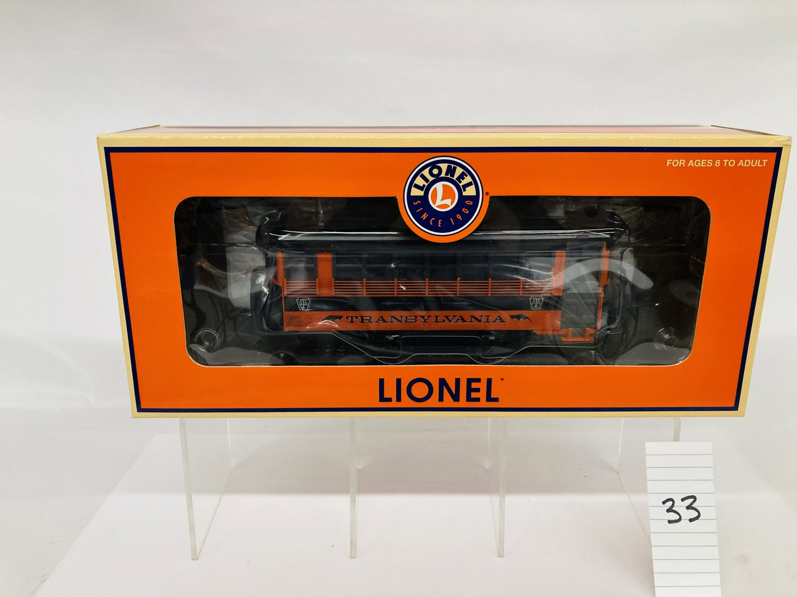 Lionel 28441 Transylvania Trolley w/ OB: Lionel 28441 Transylvania Trolley w/ OB, C10