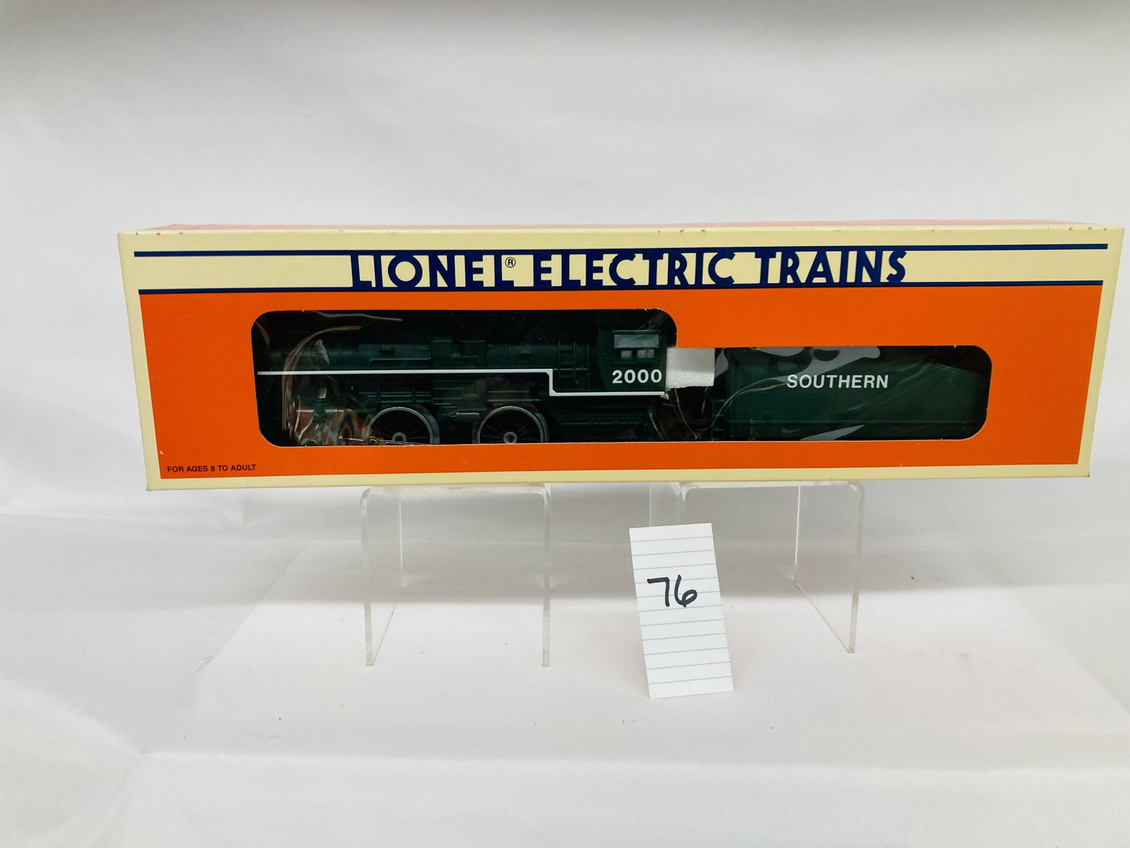 Lionel 18711 Green Southern Steam Locomotive and Tender w/ OB: Lionel 18711 Green Southern Steam Locomotive and Tender w/ OB, C10