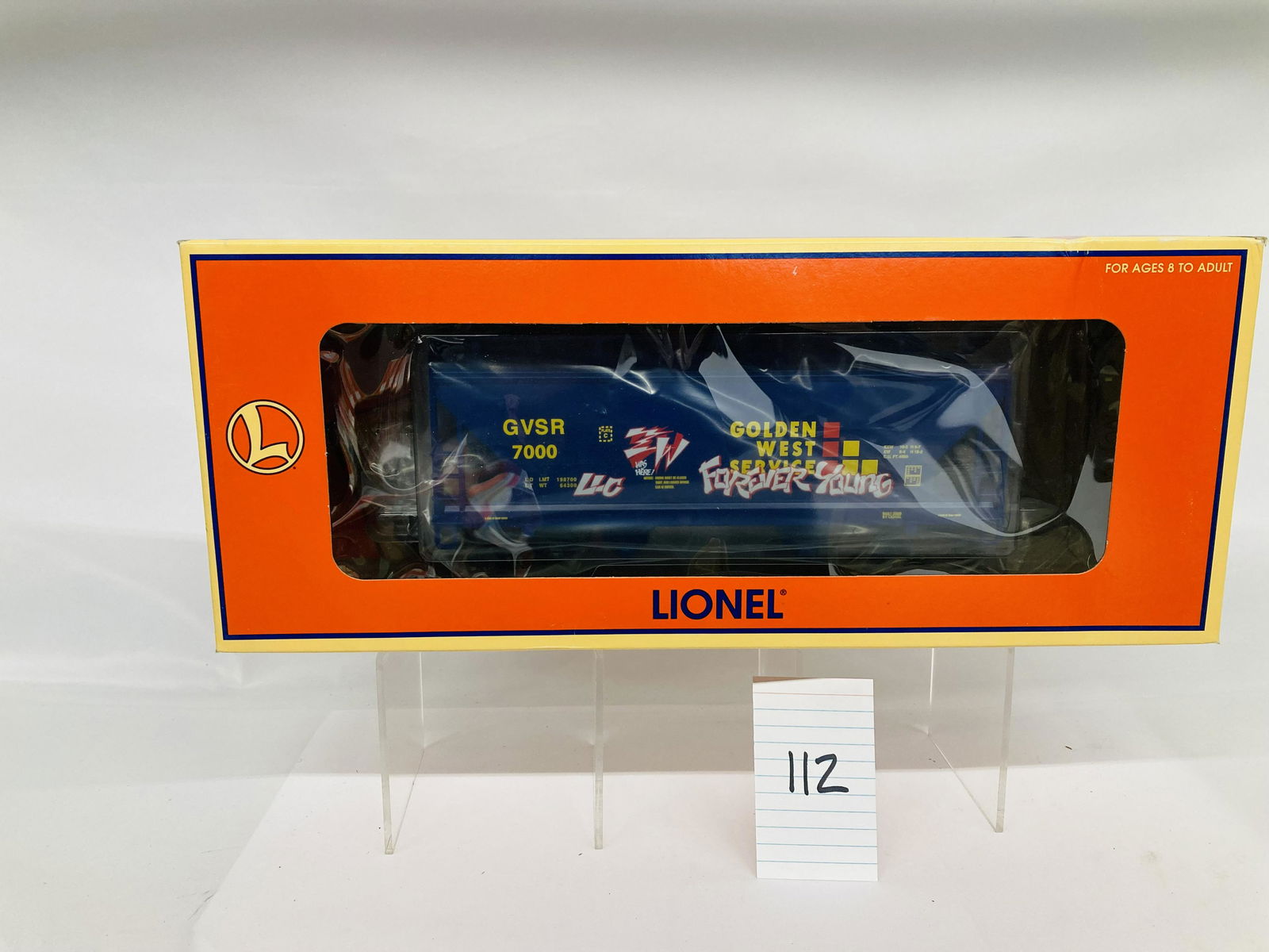 Lionel 17014 Golden West Service Hopper w/ Graffitti & OB (1 of 2)