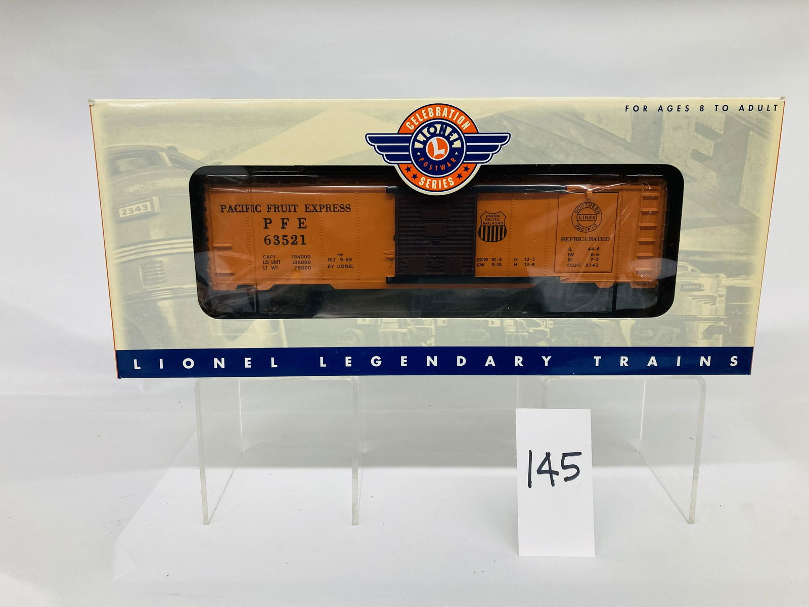 Lionel 26794 Celebration Series #6352 Pacific Fruit Express Ice Car w/ OB (1 of 2)
