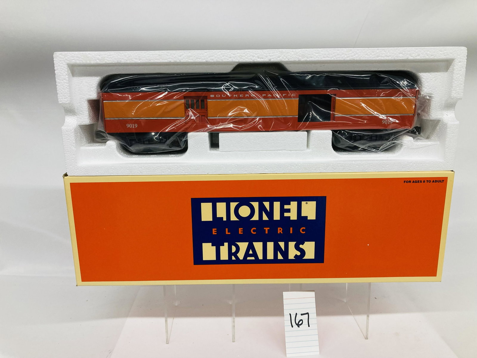Lionel 19019 Southern Pacific Madison - Type Heavyweight Baggage Car w/ OB: Lionel 19019 Southern Pacific Madison - Type Heavyweight Baggage Car w/ OB, C10