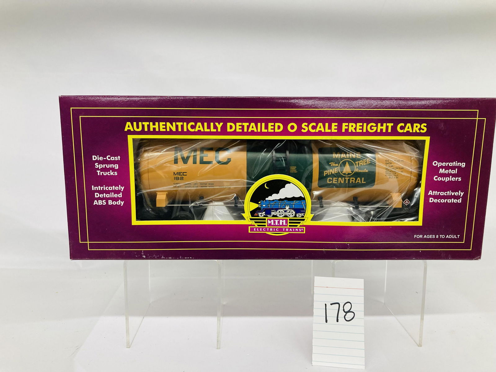 MTH 20-96073 Maine Central Tank Car w/ OB (1 of 2)