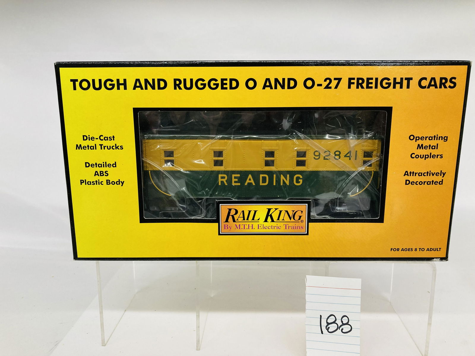 MTH 30-7789 Reading Offset Steel Caboose w/ OB (1 of 2)