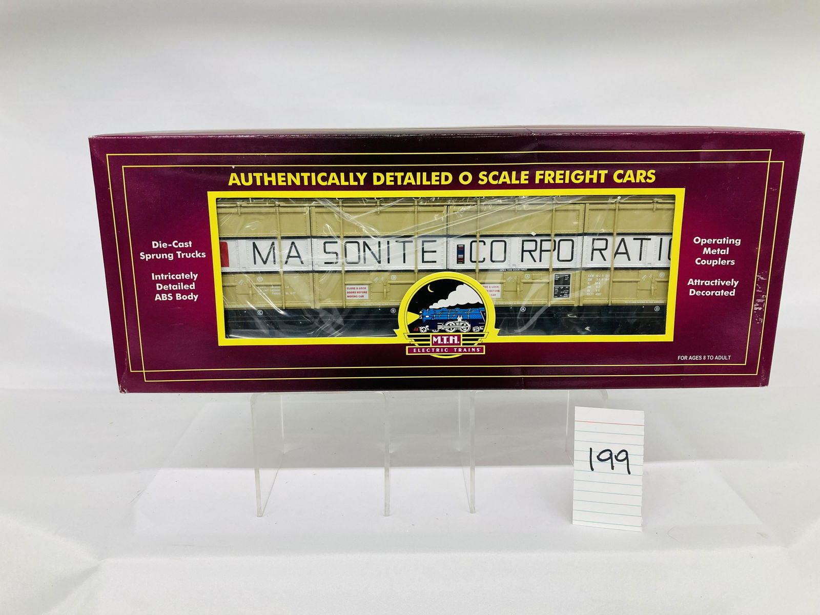 MTH 20-93068 Masonite Corporation 55' All-Door Boxcar w/ OB: MTH 20-93068 Masonite Corporation 55' All-Door Boxcar w/ OB, C10