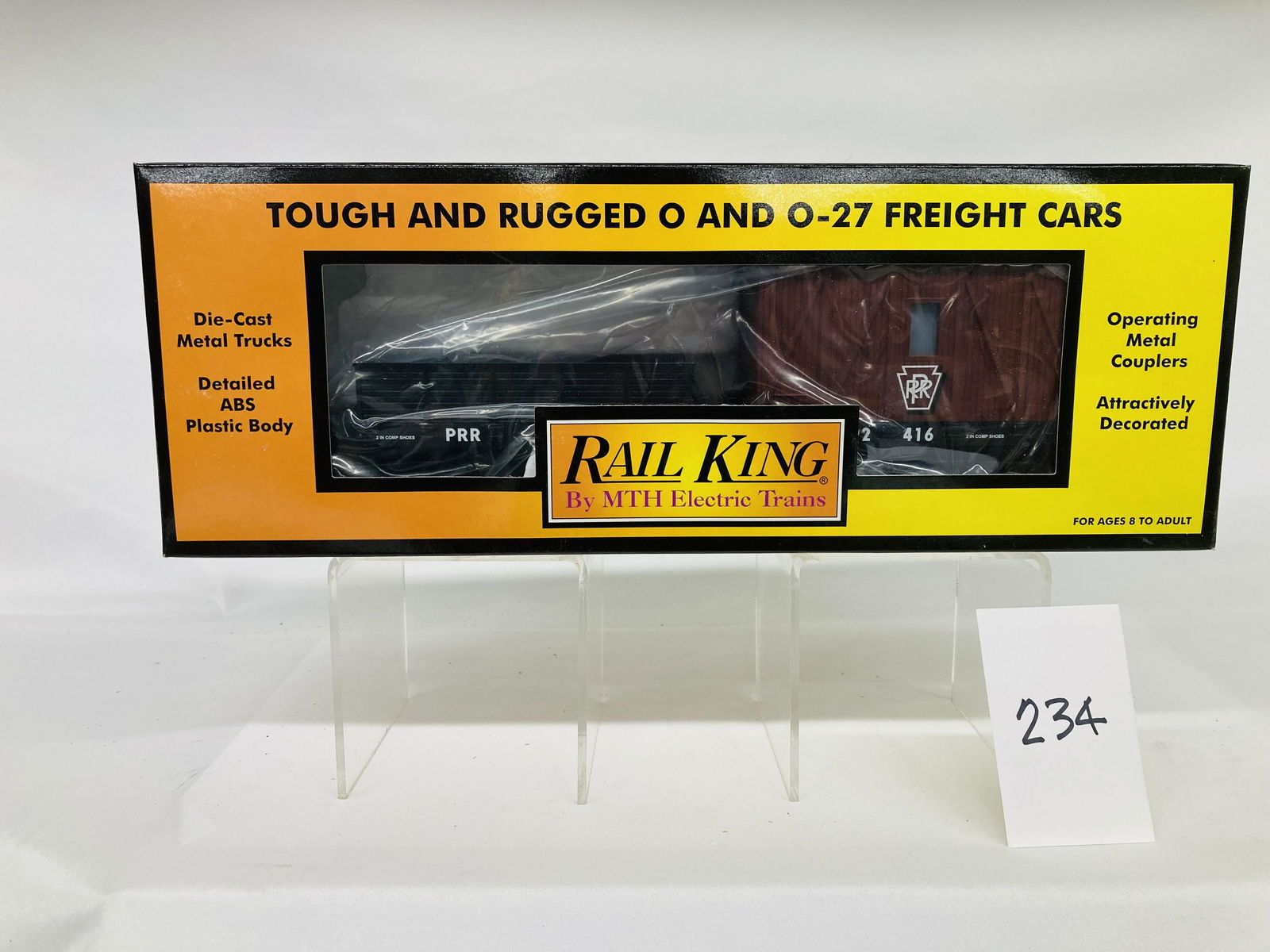 MTH 30-79152 Pennsylvania Crane Tender w/ OB (1 of 2)