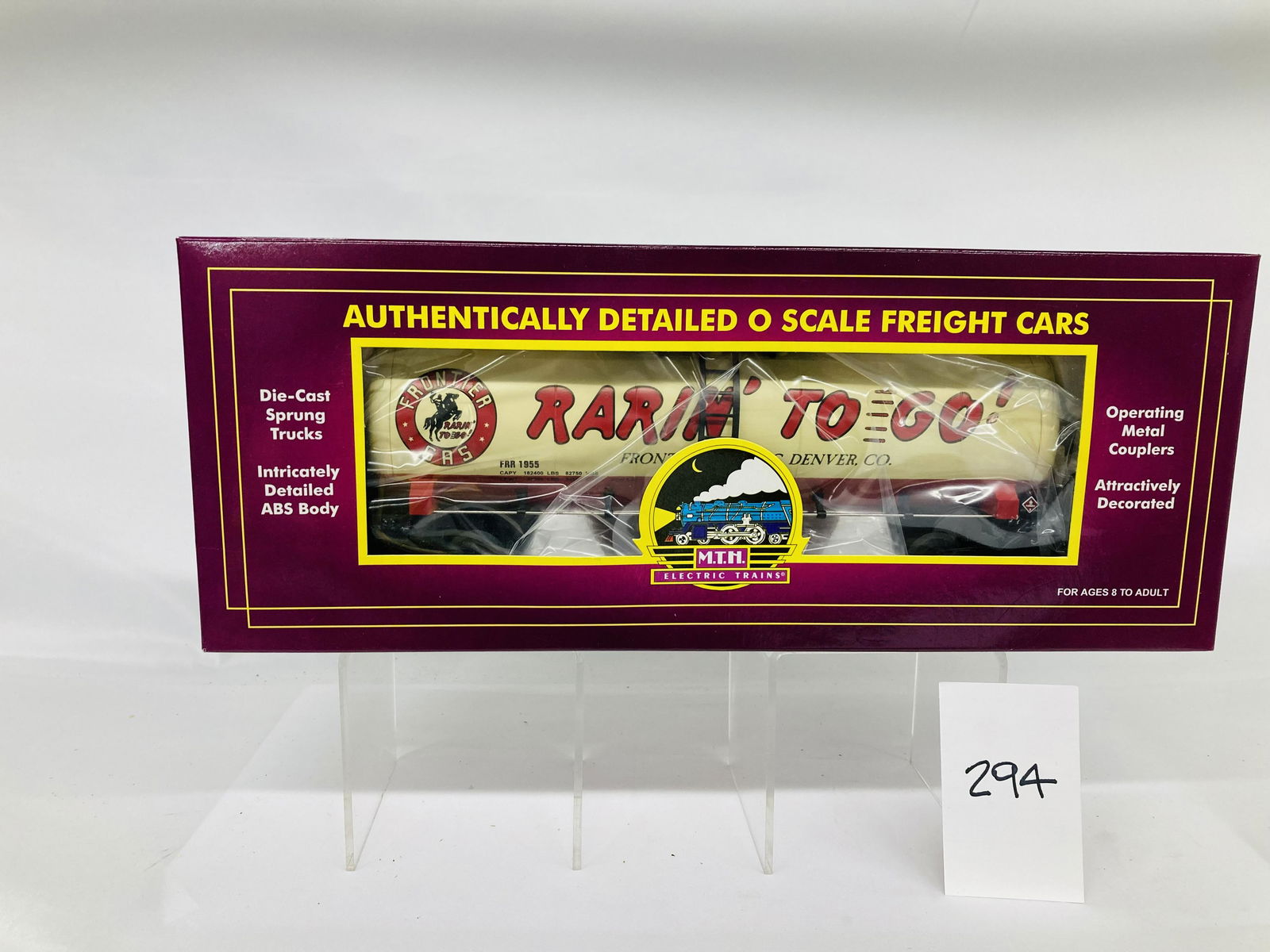 MTH 20-96088 Frontier Gas Tank Car w/ OB (1 of 2)