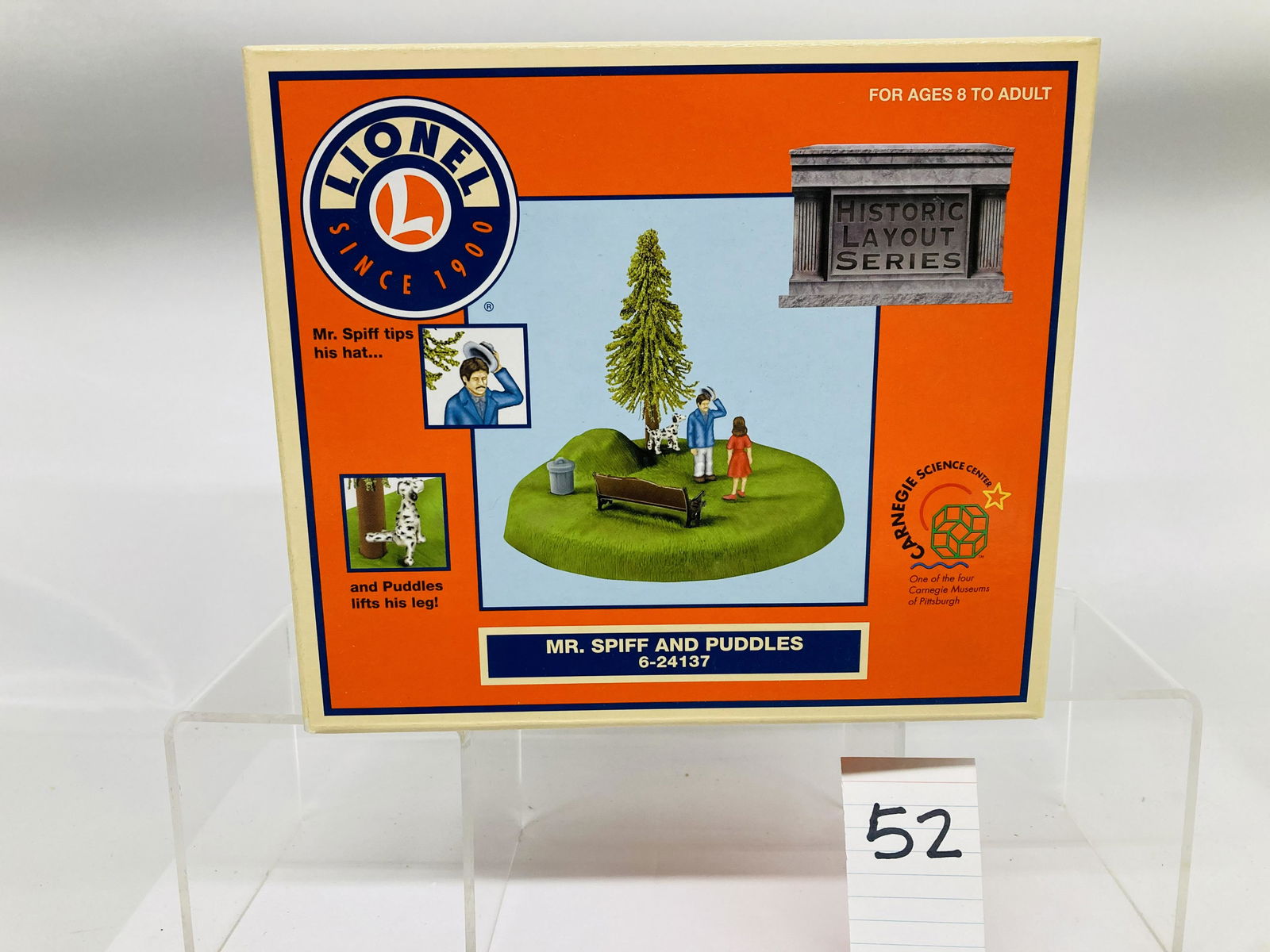 Lionel 24137 Mr. Spiff and Puddles Operating Accessory w/ OB (1 of 2)