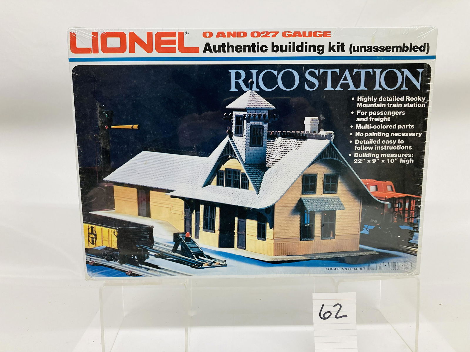 Lionel 2709 Rico Station Building Kit w/ OB (1 of 2)