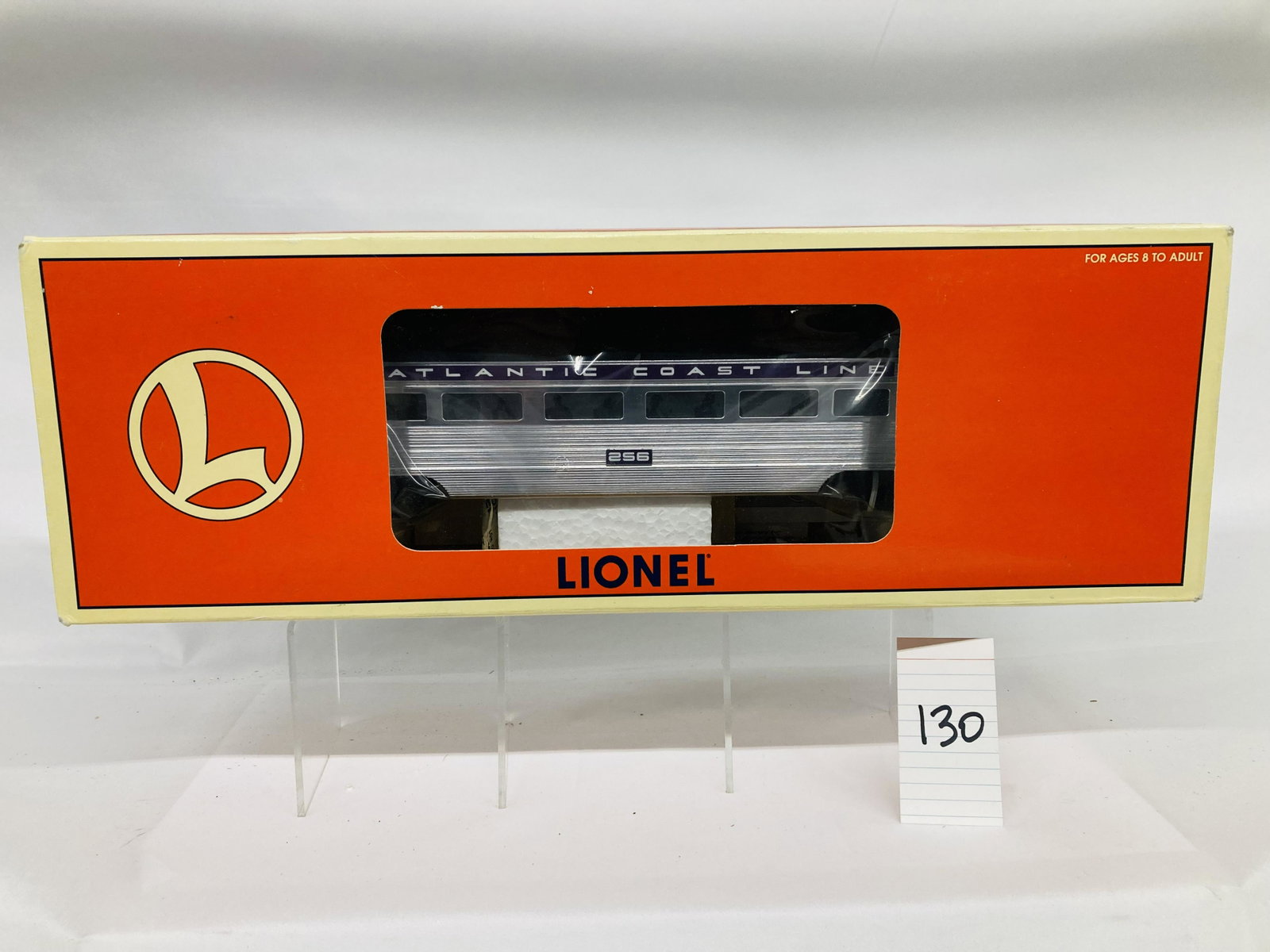 Lionel 19158 Atlantic Coast Line Observation Passenger Car w/ OB: Lionel 19158 Atlantic Coast Line Observation Passenger Car w/ OB, C10